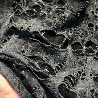 Men’s Tie-Dye Ripped T-Shirt