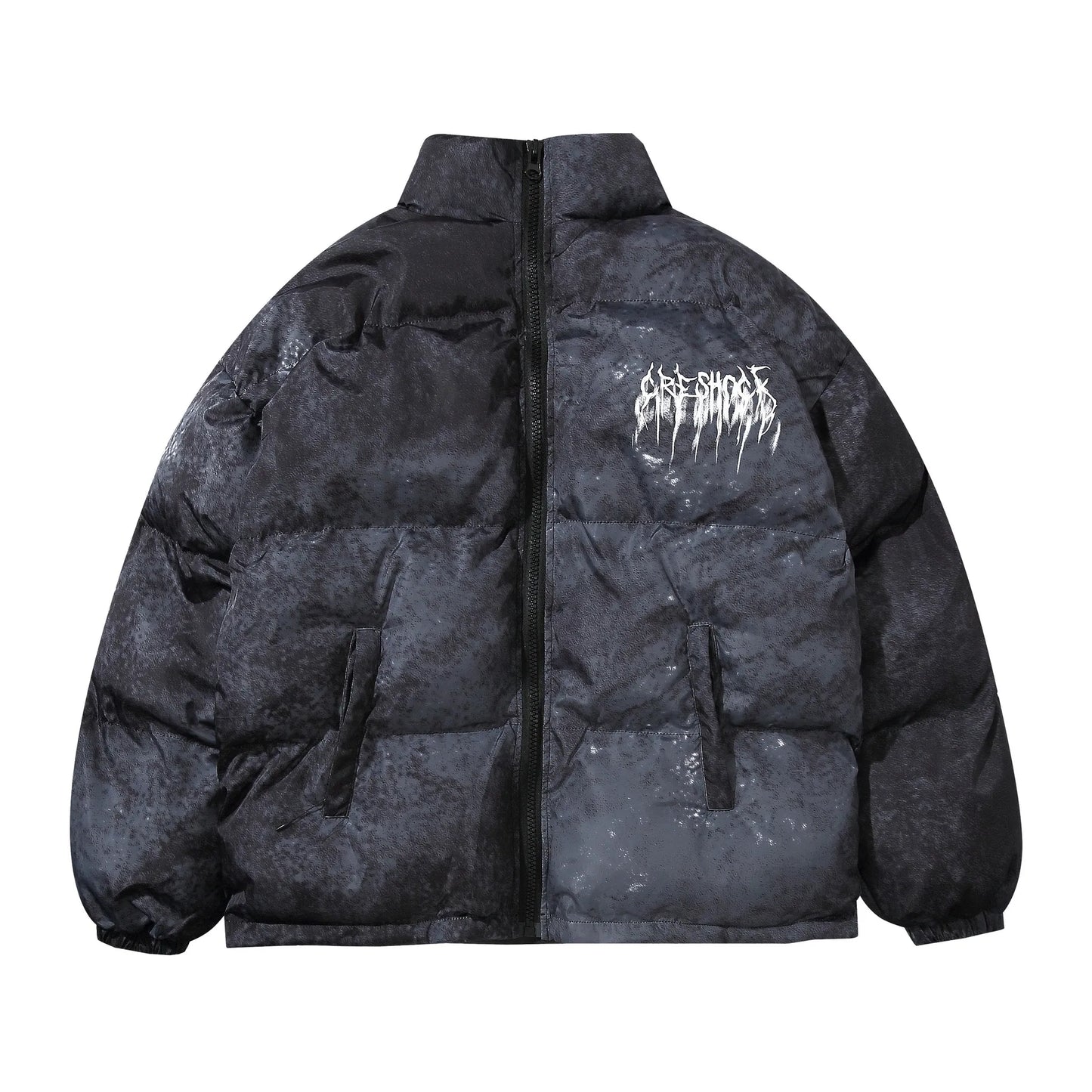 Couple’s Quilted Cotton Streetwear Jacket